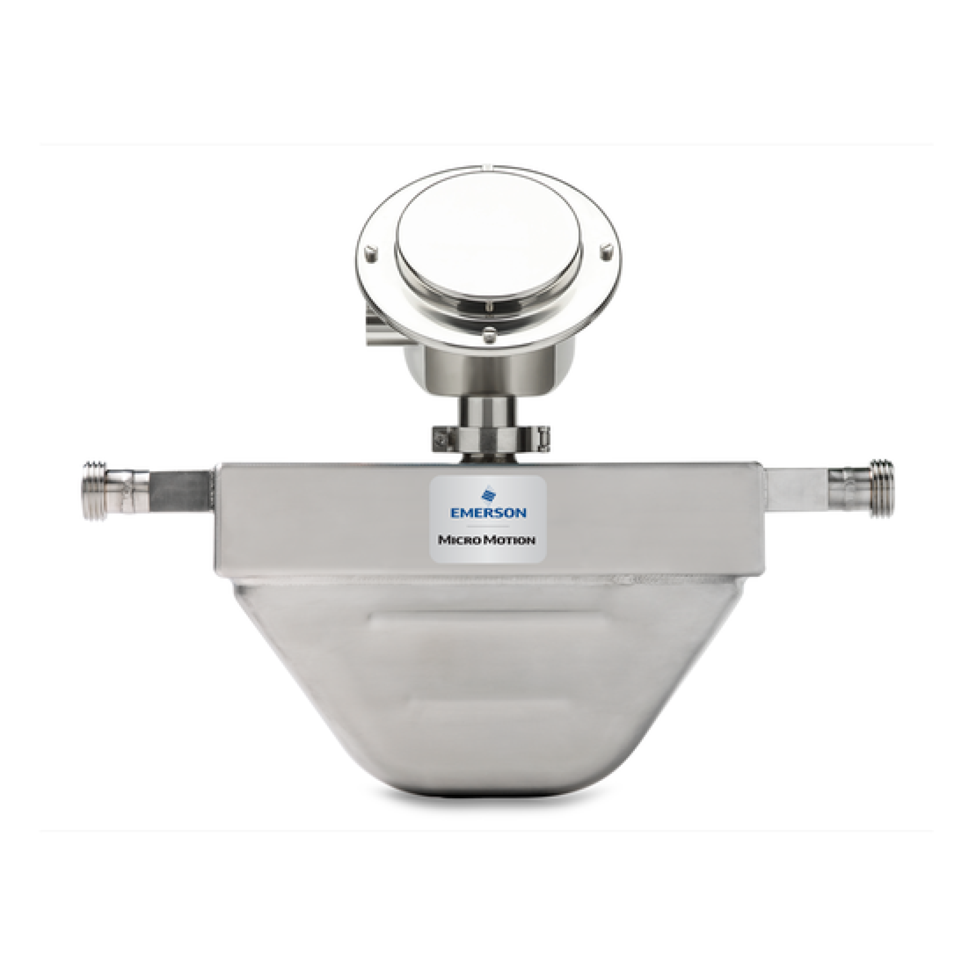 Micro Motion H025S Hygienic Coriolis Meter, 1/4 Inch (DN6), 316L Stainless Steel, 32 Ra Finish
